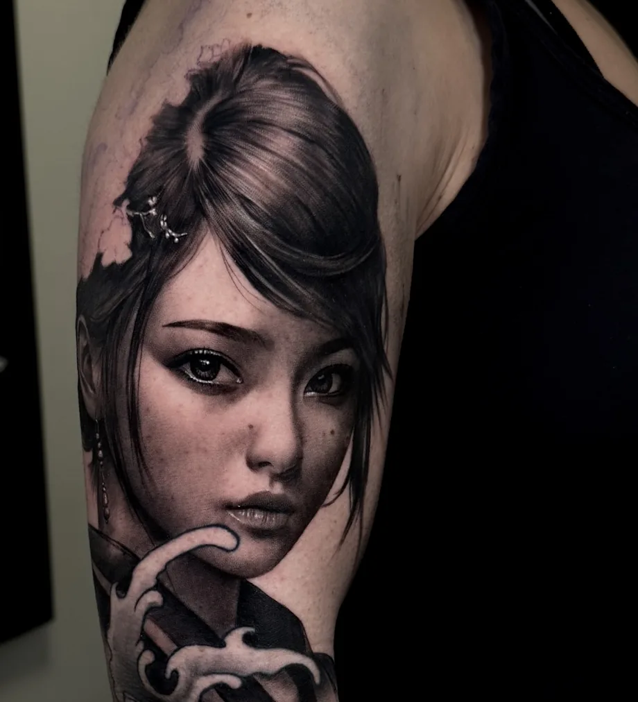 Tattoo machine working fine black and grey shading