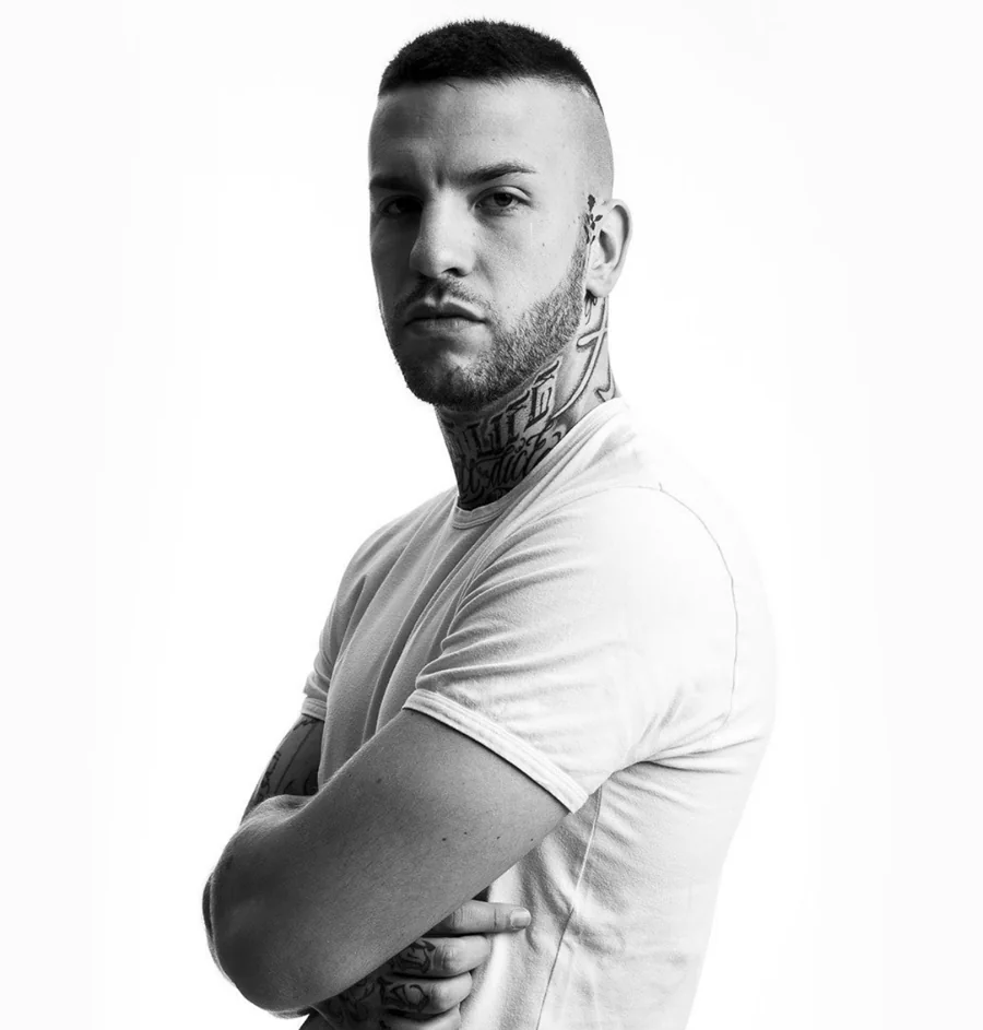 Federico Galliani, portrait realism tattoo artist